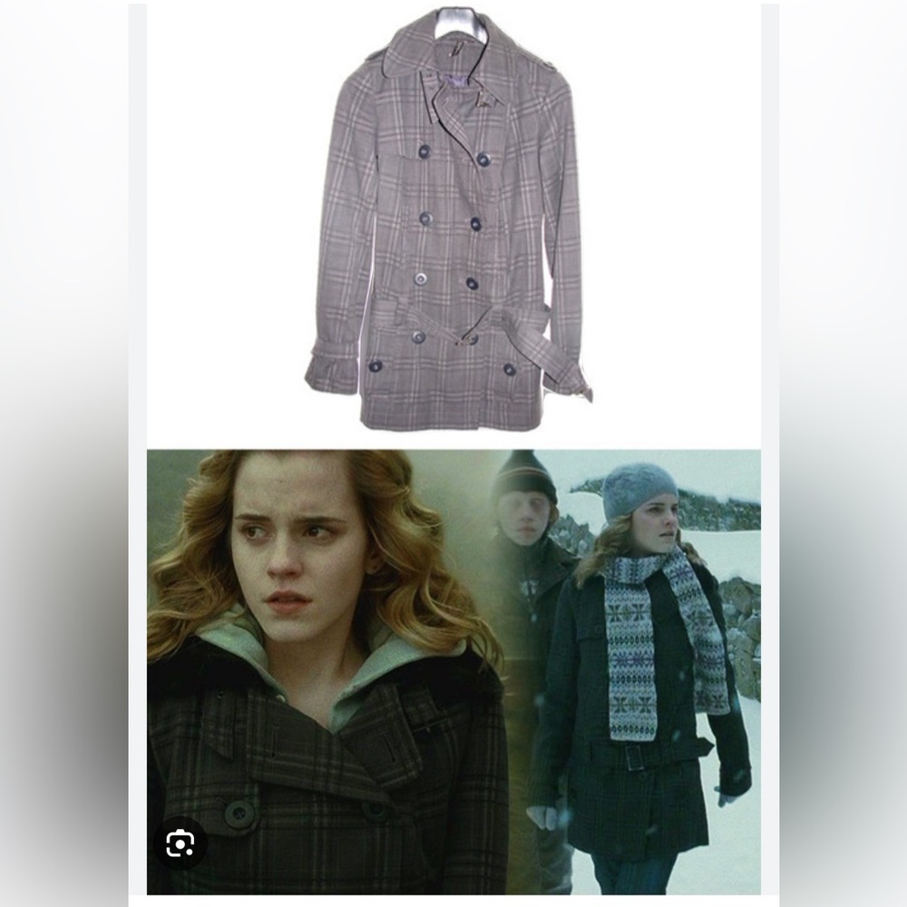 ASO Hermione Granger Topshop check coat from Half Blood Prince